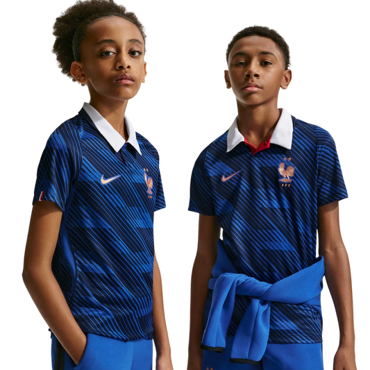 France Home Jersey 2026/27 - Kids Kit - front view