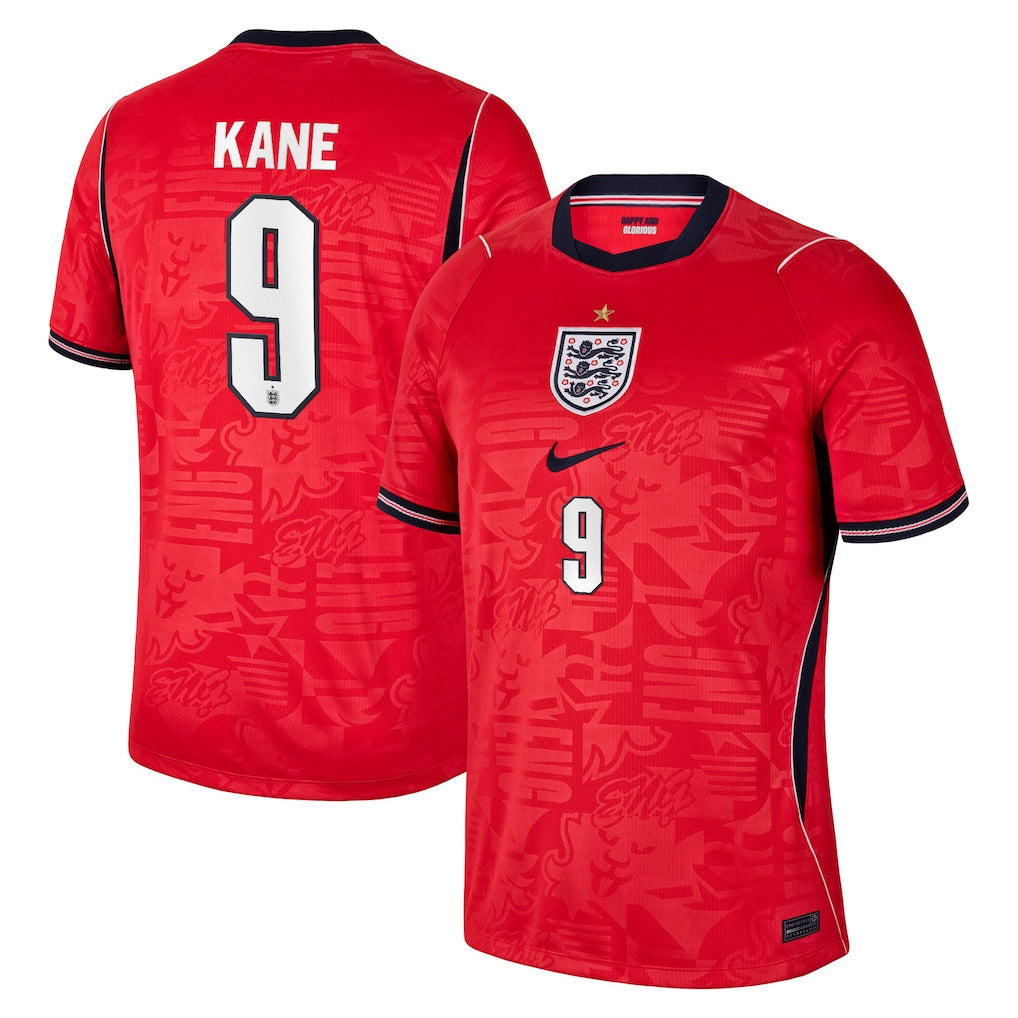 England Away Jersey 2026 Kane #9 - Fan - front view