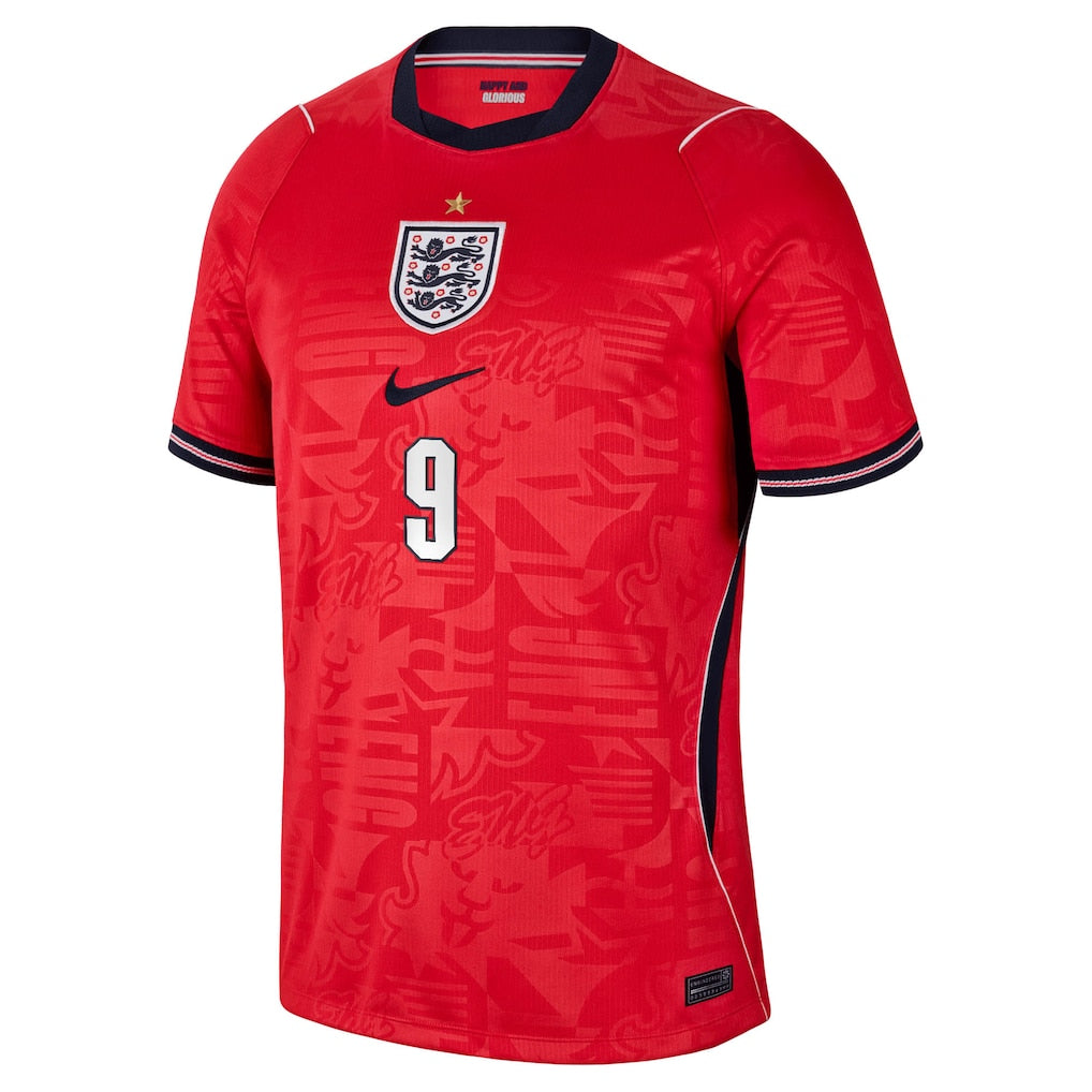 England Away Jersey 2026 Kane #9 - Fan - back view
