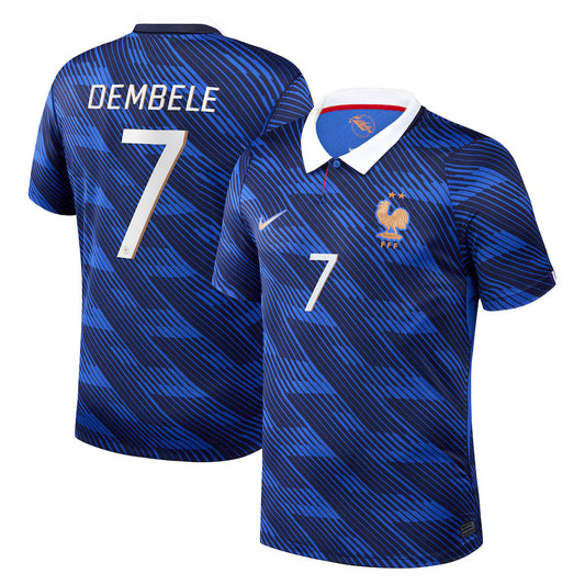 France Home Jersey 2026 Dembele #7 - Fan - front view