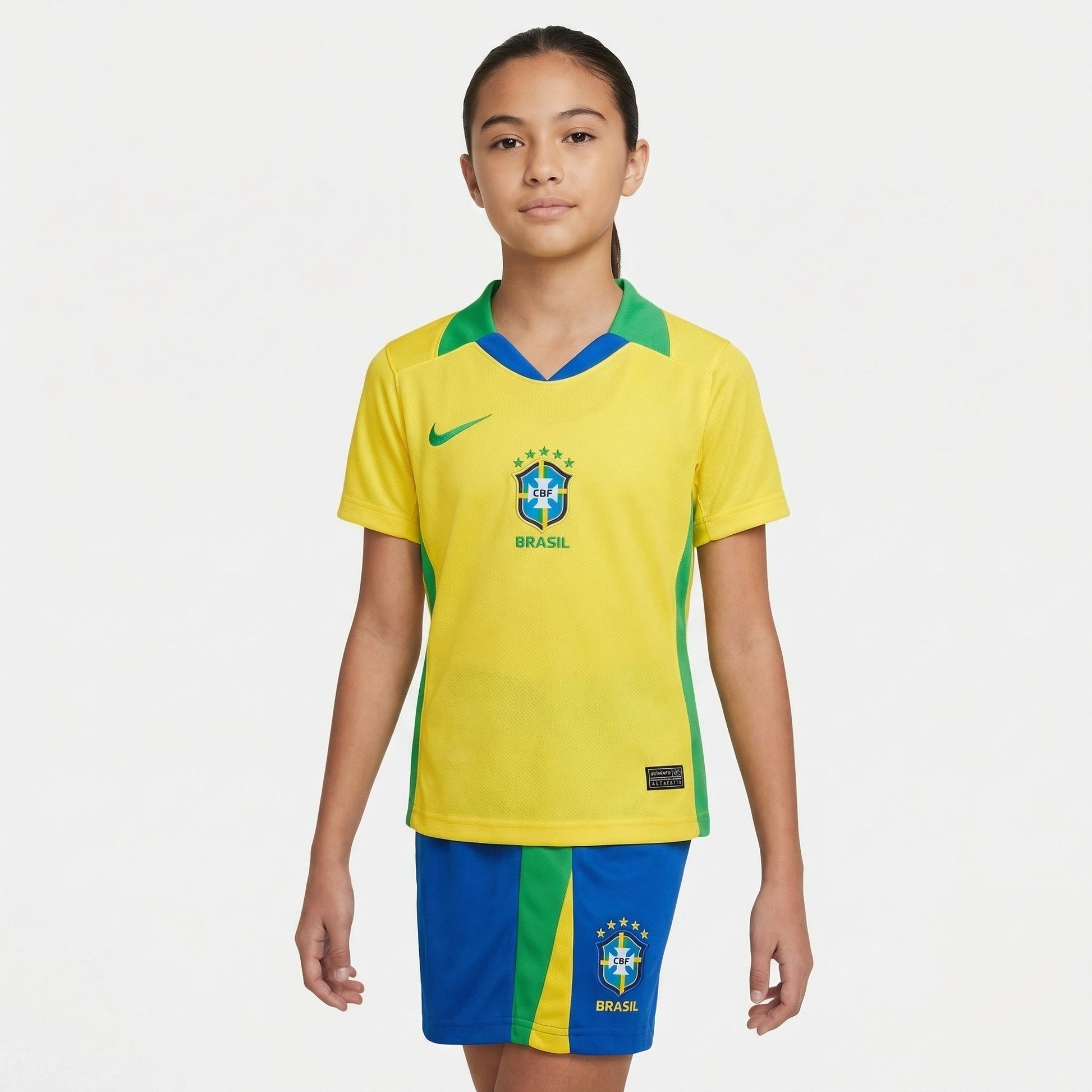 Kids Kit Brazil Woman 2023/2024 Fan
