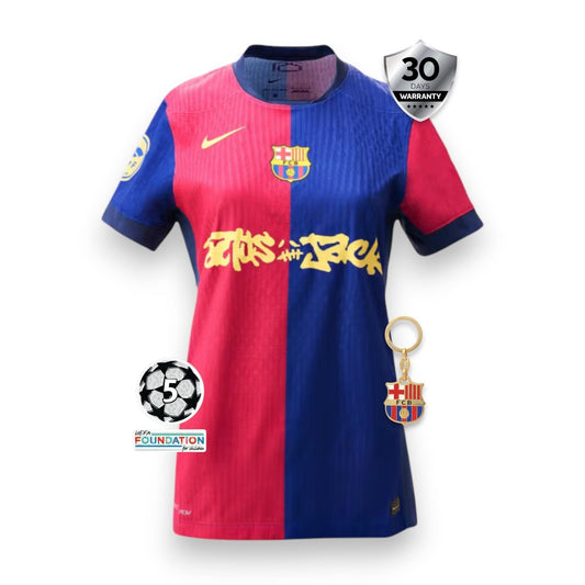 Barcelona Home Jersey - Women's - front view