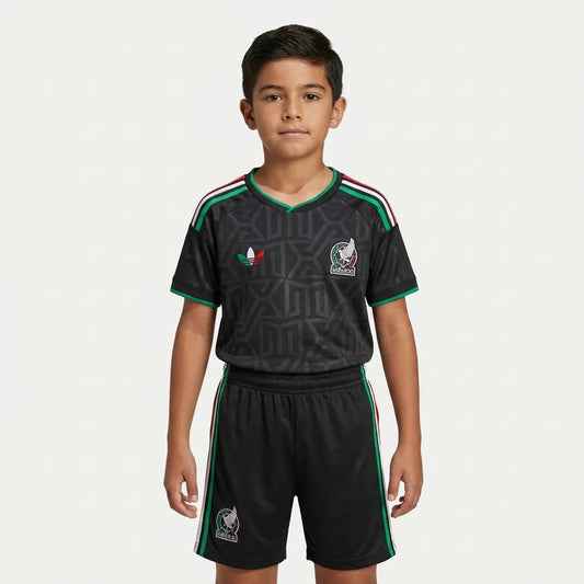 Mexico Third Jersey 2026 - Kids Kit - front view