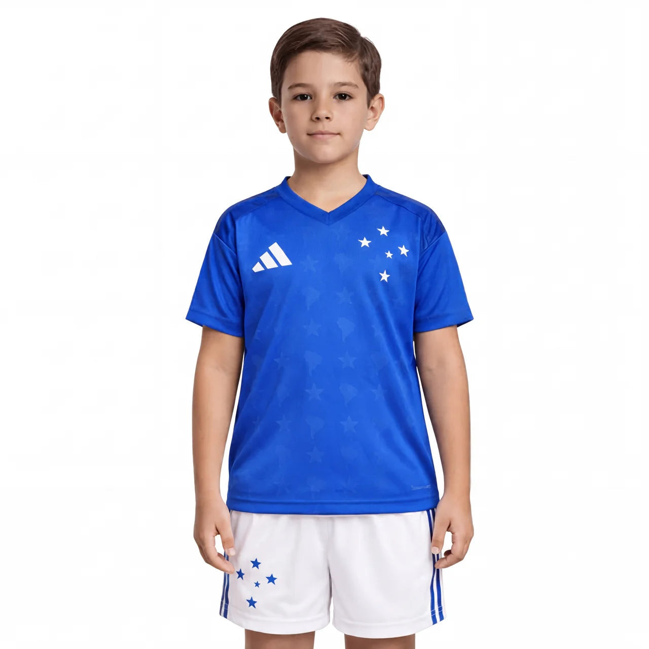 Cruzeiro Home Jersey 2026/27 - Kids Kit - front view