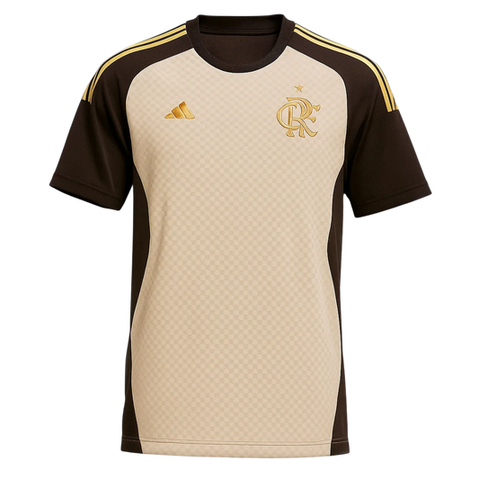 Flamengo Training Beige Jersey 2026/27 - Fan - front view