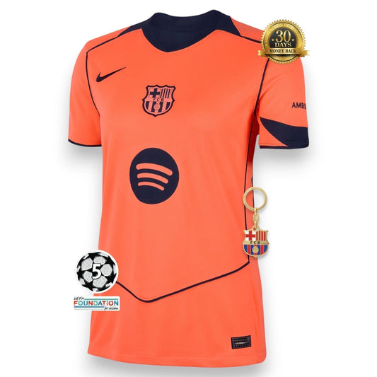 Barcelona Third Jersey 2025/26 - Women's - front view