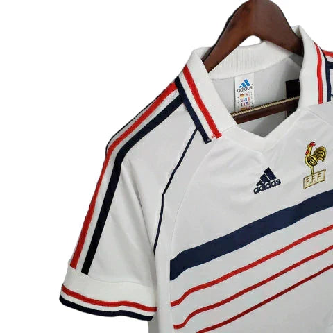 France Away Jersey - Retro - detail shot