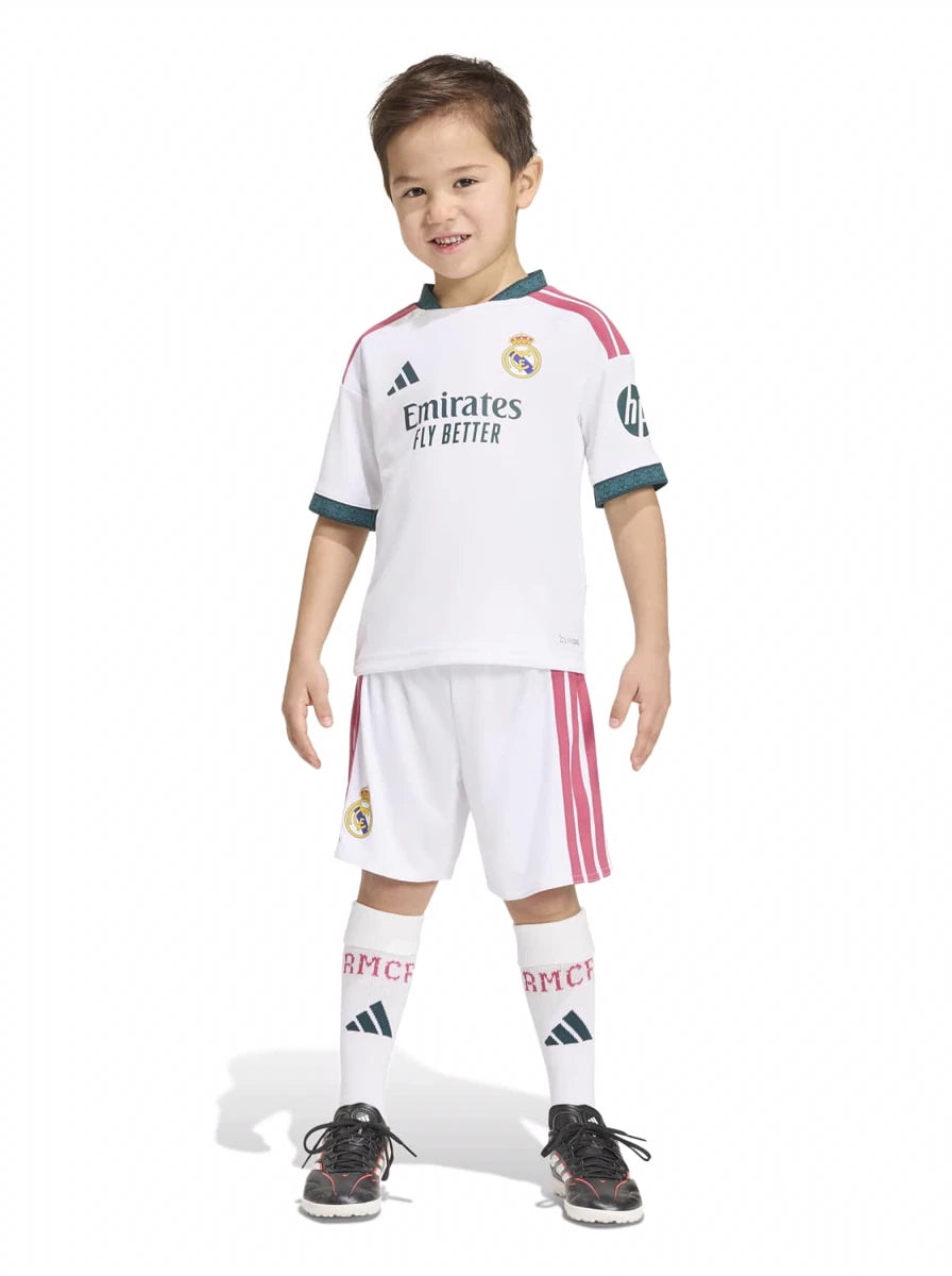 Real Madrid Home Jersey 2026/27 - Kids Kit - front view