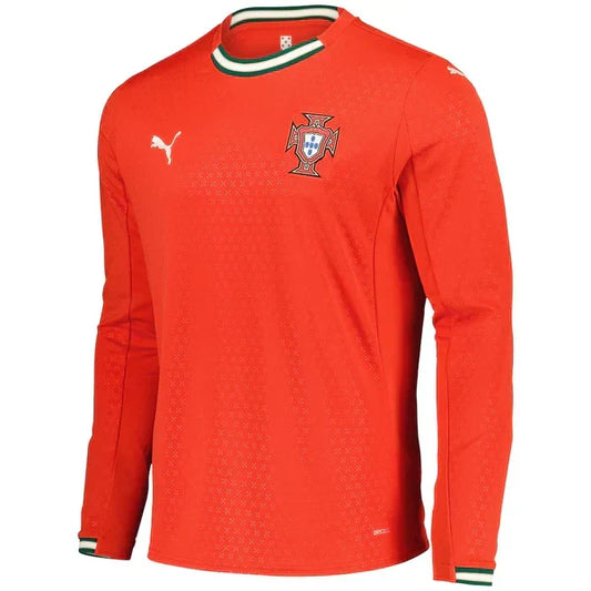 Portugal Home 25/26 I - Long Sleeve Jersey - Fan - front view