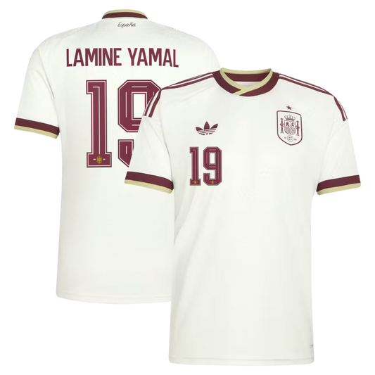 Spain Away Jersey 2026 Yamal #19 - Fan - front view